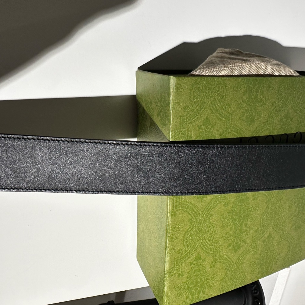 Gucci 2015 Re-Edition wide leather belt - Picture 5 of 9